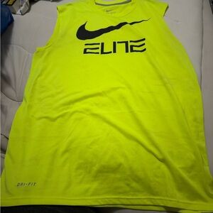 Nike Dri-FIT Lime Green Tank Top